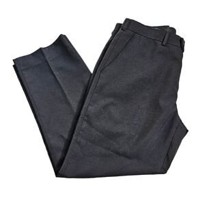 Bonelli men's black slacks pants size 38 short